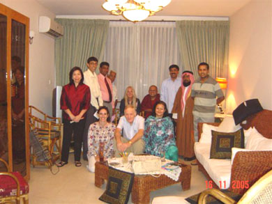  Inter-religious guests at Vassula's Welcome Dinner