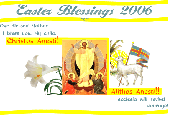  Easter Banner - Christos Anessti, Christ has Risen, Alithos Anessti, He has Truly Risen