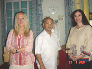 Vassula, Archbishop of Kolkata, Rev. Lucas and Catarina