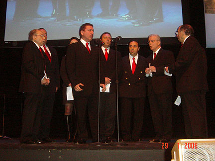 St. Anne Melkite Church Group singing the Odes