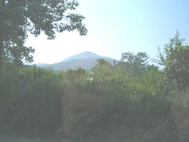 Driving through the hills and jungles to Jamshedpur, 3 hours from Ranchi