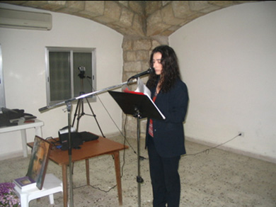 Yolla Abou Jaoudi witnessing for True Life in God