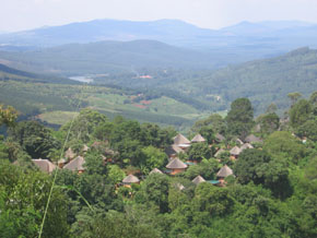 Beautiful landscape of South Africa, at Magoebaskloo