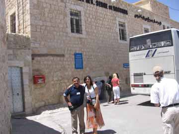 Outside of St. Sergius and Bacchus Church