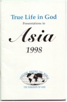 presentations in Asia 1998