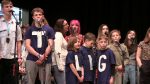 Tlig youth choir singing
